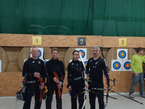 1. Recurve-Mannschaft des BSV Ulm