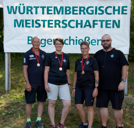 Teilnehmer des BSV Ulm an der Landesmeisterschaft FITA in Welzheim