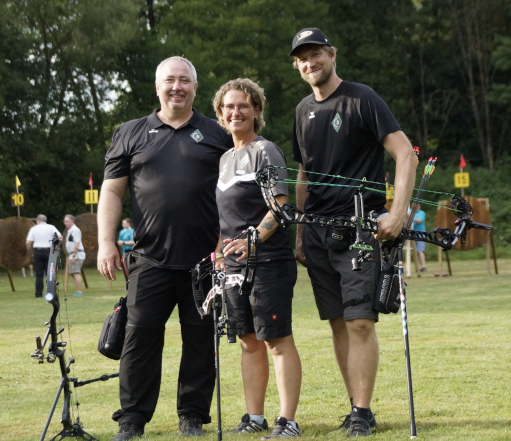 Compoundmannschaft des BSV Ulm auf der LM in Welzheim