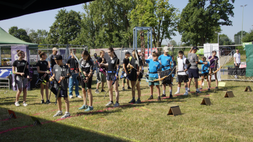Impressionen 1: Teilnehmer am 1. Ligawettbewerb an der Schützenlinie