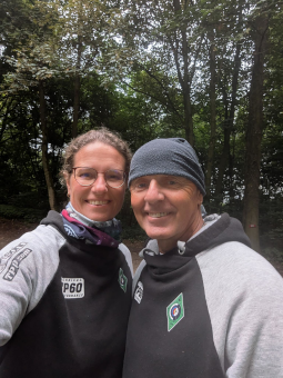 Diana Wiesner und Karl Gerth-Wassermann beim Arrowheadturnier in Delmenhorst