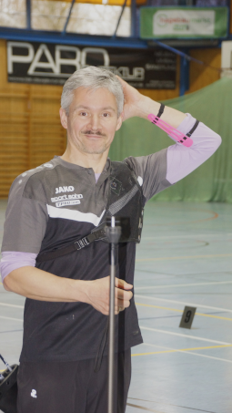 Ein etwas skeptisch schauender Wladislaw Hepting